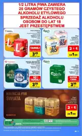 Carrefour gazetka tydzień 41 Strona 49: Piwo smakowe LECH €3,49, Piwo BRACKIE, KRÓLEWSKIE, NAMYSŁÓW, LEŻAJSK €3,59