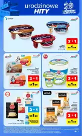 Carrefour gazetka tydzień 41 Strona 5: Jogurt naturalny PRIMO ZOTT €1,00, Serek homogenizowany ROLMLECZ €1,00