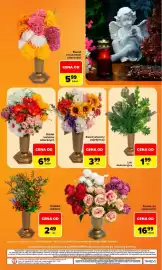 Carrefour gazetka Strona 11: Liść dekoracyjny €1,99, Bukiet róż sztucznych €16,99