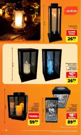 Carrefour gazetka Strona 2: Latarenka LED z cienką białą świecą €26,99, Latarnia solarna ze świecą €59,99