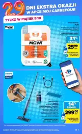 Carrefour Market gazetka tydzień 41 Strona 5: Losos świeży MOWI PURE €25,99, Mop parowy PHILIPS OneUp €299,00