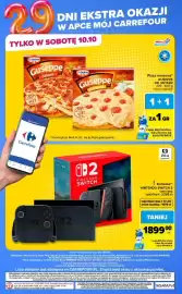Carrefour Market gazetka tydzień 41 Strona 6: 29 DNI EKSTRA OKAZJI W APCE MÓJ CARREFOUR TYLKO W SOBOTĘ 10.10 Dr.Oetker PIZZA