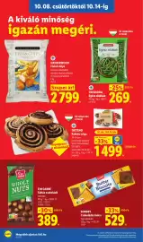 Lidl akciós újság hét 41 Oldal 10: Hatherwood fish & chips €2.799,00, Fin carré táblás csokoládé €389,00