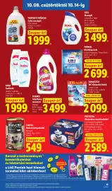Lidl akciós újság hét 41 Oldal 15: Prevital alutasakos macskaeledel €2.589,00, Formil mosókapszula €2.699,00
