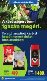 Lidl akciós újság hét 41 Oldal 18: Bellarom instant kávé €419,00, Bellarom instant kávé €1.489,00