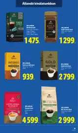 Lidl akciós újság hét 41 Oldal 19: Bellarom gold örölt kávé €2.799,00, Bellarom bio szemes kávé €2.999,00