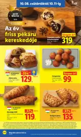 Lidl akciós újság hét 41 Oldal 2: Lidl Mákos guba €129,00, Nosztalgia kifli €119,00