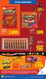 Lidl akciós újság hét 41 Oldal 26: Halloween nyalókamix €599,00