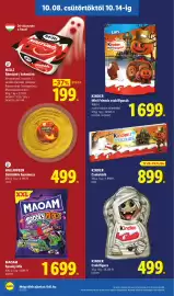 Lidl akciós újság hét 41 Oldal 30: Maoam spooky mix €1.699,00, Halloween hummusz €499,00