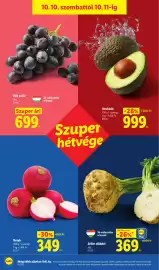 Lidl akciós újság hét 41 Oldal 54: Retek €349,00, Lidl Zeller zölddel €369,00