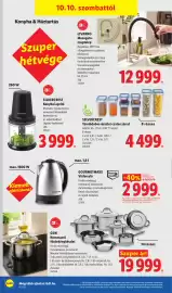 Lidl akciós újság hét 41 Oldal 56: Silvercrest tárolódoboz-készlet csatos zárral €4.499,00