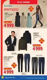 Lidl akciós újság hét 41 Oldal 58: Esmara esmara men farmer nadrág €4.999,00