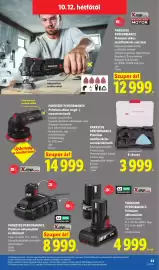 Lidl akciós újság hét 41 Oldal 63: Parkside performance prémium multifunkciós szerszámtartozék €3.999,00