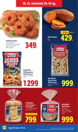 Lidl akciós újság hét 41 Oldal 74: Töltött pizzafánk €349,00, Mcennedy jumbo peanut flips €1.299,00
