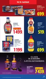 Lidl akciós újság hét 41 Oldal 75: Mcennedy palacsinta-alappor €519,00, Mcennedy szárított marha / növényi snack €1.199,00