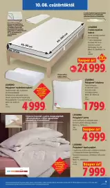 Lidl akciós újság hét 41 Oldal 9: Könnyű és higiénikus ápolás: a matrac huzata a 4 oldalas cipzárnak köszönhetően részben