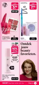 Etos folder Pagina 16: W7 Syrup Kiss en Blur it Blush €3,99, Etos Long Lasting Fixing Spray €4,49
