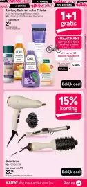 Etos folder Pagina 26: Glowtime €29,74, Kneipp, Guhl en John Frieda €2,39