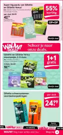 Etos folder Pagina 50: Gillette en Gillette Venus €42,74, Gillette en Gillette Venus navulmesjes €18,34