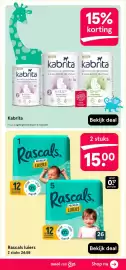 Etos folder Pagina 65: Rascals luiers €15,00, Kabrita