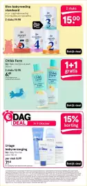 Etos folder Pagina 67: Etos babyvoeding standaard €15,00, Childs Farm baby shampoo & wash €6,49