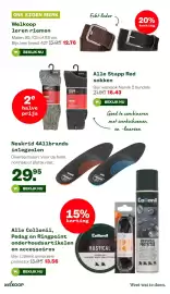 Welkoop folder Pagina 28: Stapp red sokken €16,43, NeskrId 4Allbrands inlegzolen €29,95