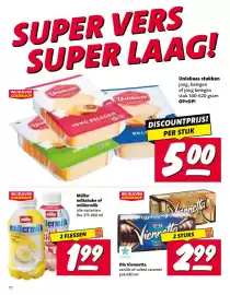 Nettorama folder week 41 Pagina 10: Ola Viennetta €2,99, Müller milkshake of müllermilk €1,99