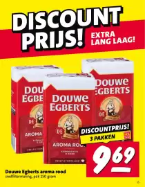 Nettorama folder week 41 Pagina 25: Douwe Egberts aroma rood €9,69