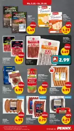 PENNY Prospekt woche 41 Seite 11: MISCHAU Bockwurst €4,99, MISCHAU Blutsbrüder Blutwurst €2,29