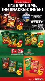 PENNY Prospekt woche 41 Seite 19: FUNNY-FRISCH Spezialität €1,19, FUNNY-FRISCH Linsen Chips €1,49