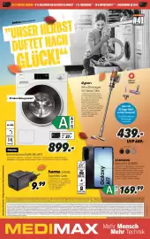 MEDIMAX Prospekt | Medimax Werbeprospekt KW41/2026 V00 Seite 1: Miele Waschmaschine WWB 360 WPS €899,00