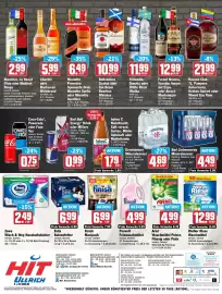 HIT Prospekt woche 41 Seite 4: Ariel Waschmittel Pulver, Flüssig oder Pods €4,99, Weißer Riese Waschmittel €12,99