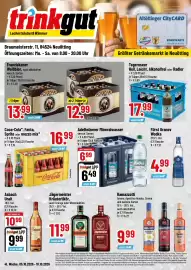 Trinkgut Prospekt woche 41 Seite 1