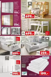 Porta Prospekt Seite 11: KALTSCHAUMMATRATZE „JOLIET“ SleepFirst €199,00, KOMBI-ETAGENBETT €699,00