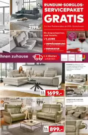 Porta Prospekt Seite 3: Kopfstütze Nierenkissen €1.699,00, 2,5-Sitzer B178 cm €899,00