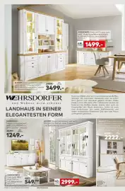 Porta Prospekt Seite 6: BUFFET €2.222,00, BUFFET, Front und Korpus Lack weiß €2.999,00