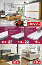 Porta Prospekt Seite 9: BOXSPRINGBETT €2.499,00, BOXSPRINGBETT SYSTEMPOLSTER sleep €1.999,00