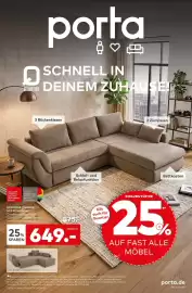 Porta Prospekt Seite 1: Ecksofa ,,tadeus" mit funktion €649,00