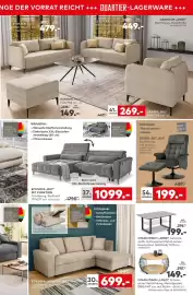 Porta Prospekt Seite 3: SESSSEL-SET "IDA" €199,00, COUCHTISCH „LOLO“ €149,00