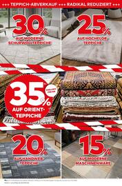 Porta Prospekt Seite 8: +++ TEPPICH-ABVERKAUF +++ RADIKAL REDUZIERT +++ 30 AUF MODERNE SCHURWOLLTEPPICHE 25% AUF HOCHFLOR-