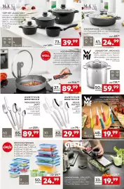 Porta Prospekt Seite 3: WMF GEMÜSETOPF „PROVENCE PLUS“ €59,99, M&K SERVIERPFANNE €24,99