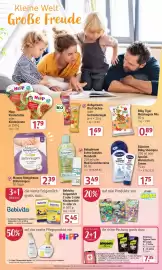 Rossmann Prospekt Seite 14: Mamas Babydream Stilleinlagen €2,39, Hipp Pflegeprodukt