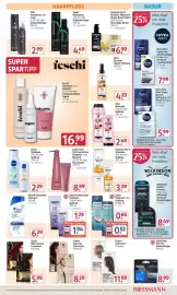 Rossmann Prospekt Seite 7: Shyne Keratin Color €11,99, Schwarzkopf Creme Supreme Coloration Packung €8,29