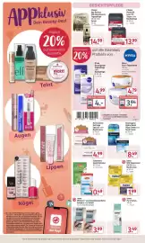 Rossmann Prospekt Seite 9: ISANA Wimpern- und Augenbrauenfarbe €3,99, Schaebens Gesichtsmaske €0,49