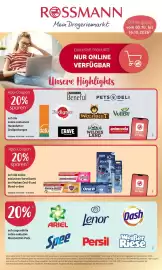 Rossmann Prospekt Seite 1: ROSSMANN Mein Drogeriemarkt Online gültig vom 05.10. bis 16.10.20261) App-Coupon 20% sparen