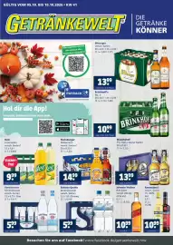 Getränkewelt Prospekt woche 41 Seite 1