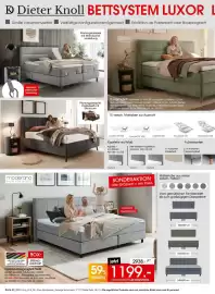 Zurbrüggen Prospekt Seite 20: Familien-Boxspringbett MAXI moderano €1.199,00