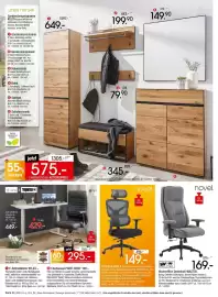 Zurbrüggen Prospekt Seite 24: Homeoffice Drehstuhl WALTER €169,00, Spiegel €149,90
