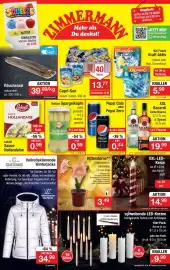 Zimmermann Prospekt woche 41 Seite 1: BelSun Spargelköpfe €0,59, Pepsi Cola oder Pepsi Zero €0,44