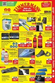 Zimmermann Prospekt woche 41 Seite 11: Dr. Stauder Langzeit-Kühlerfrostschutz C12 €3,99, Reifenschoner €7,99